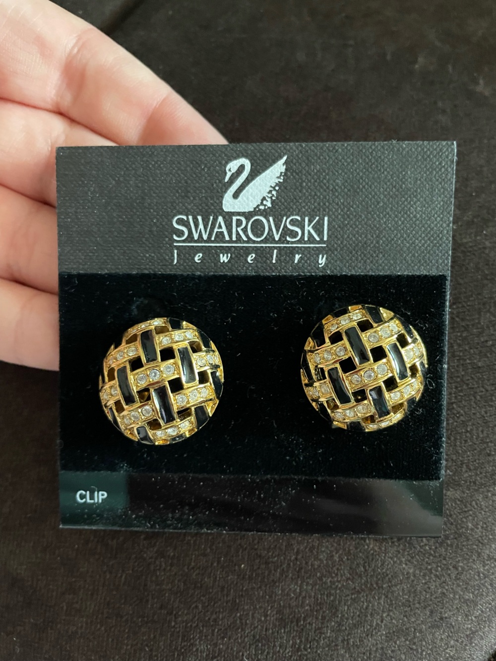 Swarovski Clip on Earrings